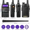 Baofeng dviejų dažnių racija GT-5R, 144-146/430-440 MHz, 128 kanalų, 1800 mAh, 2 vnt.