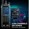 Baofeng nešiojama DMR radijo stotelė 10 W, UHF/VHF/AM/FM, GPS, 4000 kanalų, DM-32UV