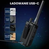 BAOFENG nešiojamoji radijo stotelė GT-5R Mini, dviejų juostų VHF/UHF, 5 W, Bluetooth