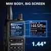BAOFENG nešiojamos racijos GT-5R MINI, VHF/UHF, 5 W, USB-C, 999 kanalų, 3 vnt.