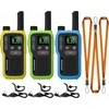 BAOFENG PMR446 racija su 16 kanalų, dvigubu PTT, 1500 mAh baterija, modelis GT-18