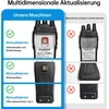 BAOFENG racijos PMR 446, 16 kanalų, iki 5 km, 1500 mAh, modelis 88E