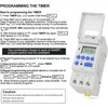 Baomain programuojama skaitmeninė laikmačio relė, LCD ekranas, 12 V DC, 16 A, THC15A
