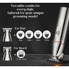 Barzdaskutė BARBERBOSS 5 viename barzdos ir plaukų trimeris su USB įkrovimu QR-6010