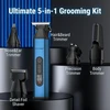 Barzdaskutė BARBERBOSS 5 viename belaidis plaukų ir barzdos trimeris su USB įkrovimu QR-6020