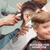 BARBERBOSS barzdos ir plaukų kirpimo mašinėlė su keraminiu ir titano peiliuku QR-2089