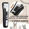 BARBERBOSS belaidė gyvūnų kirpimo mašinėlė storam kailiui su USB, QR-9086