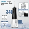 BARBERBOSS belaidis burnos irigatorius su 4 antgaliais, 340 ml, QR-7105