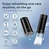 BARBERBOSS belaidis burnos irigatorius su 3 režimais, 6 antgaliais ir USB-C, QR-7112