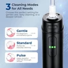 BARBERBOSS belaidis burnos irigatorius su 3 režimais, 6 antgaliais ir USB-C, QR-7112