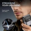BARBERBOSS elektrinė folinė skutimosi mašinėlė vyrams su USB-C, IPX7, QR-2754