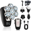 BARBERBOSS rotacinis skustuvas 7D 5 viename su USB-C įkrovimu QR-2025