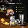 BarDeluxe barmeno rinkinys su Boston plaktuvu, 750 ml, nerūdijantis plienas, BOSTON-SILVER1