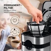 Barista Kaffee & Technik lašelinis kavos aparatas 900 W, 1,25 l, su termoąsočiu