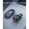 Baseus automobilinis įkroviklis 152.5 W su 2 USB-C, USB-A, RGB ir 100 W USB-C laidu BSCC-ZX-CCL