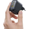 Baseus Enerfill USB-C tinklo įkroviklis 70 W, 3 prievadų, su GaN6 technologija
