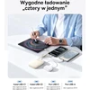 Baseus išorinė baterija 20000 mAh 45 W su dviem integruotais USB-C laidais E00311