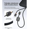 Baseus išorinė baterija 25000 mAh 145 W su 2 integruotais USB-C laidais E0028H