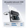 Baseus išorinė baterija 25000 mAh 145 W su 2 integruotais USB-C laidais E0028H