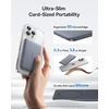 Baseus magnetinis išorinis akumuliatorius 5000 mAh, Ultra Slim, 20 W, MagSafe, USB-C, kosminė pilka, PPKPC-0520