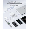 Baseus USB-C 120 W GaN greitojo įkrovimo stotelė su 6 USB jungtimis