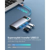 Baseus USB-C 7 viename šakotuvas su 4K 60 Hz HDMI, 100 W PD ir 3 USB-A, YK-60