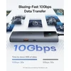 Baseus USB-C šakotuvas 6 prievadų, 10 Gb/s, HDMI, PD 100 W, 6 in 1