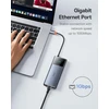 Baseus USB-C šakotuvas 6 prievadų, 10 Gb/s, HDMI, PD 100 W, 6 in 1