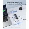 Baseus USB-C šakotuvas 6 prievadų, 10 Gb/s, HDMI, PD 100 W, 6 in 1