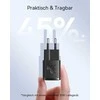Baseus USB-C sieninis įkroviklis 30 W GaN3, greito krovimo adapteris, juodas