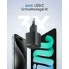 Baseus USB-C sieninis įkroviklis 30 W GaN3, greito krovimo adapteris, juodas
