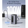 Baseus USB-C stotelė Nomos Air 12 in 1, 2x 4K HDMI, 10Gbps USB, 100W PD, Ethernet