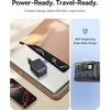 Baseus USB-C tinklo įkroviklis 67 W su ištraukiamu 80 cm kabeliu, GaN6, Enercore