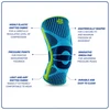 Bauerfeind kelio stabilizatorius Knee Support XL su silikoniniu girnelės žiedu