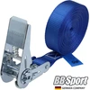 BB Sport tvirtinimo diržai su griebtuvu, 6 vnt., 2,5 cm x 6 m, iki 800 kg, poliesteris