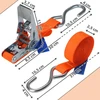 BB Sport tvirtinimo diržai su įtempikliu ir kabliu, oranžiniai, 4 vnt., 4 m, 25 mm, 700 kg