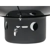 BBQ-Toro grilis ir rūkykla 2 viename, skersmuo 47 cm, reguliuojama traukos sistema, juodas, plieno, BBQ9
