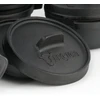 BBQ-Toro mini ketaus puodų rinkinys su dangčiais, 250 ml talpa, 6 vnt., PAN07