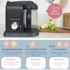 Béaba 4 viename kūdikių maisto garintuvas Babycook Solo, 1,1 l, 400 W, tamsiai pilka