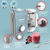 Béaba kūdikių maisto ruošimo kombainas 4 viename, garinimas, maišymas, šildymas, 1250 ml, 1400 W, 916303