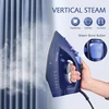 BEAUTURAL garų lygintuvas 2600 W su keraminiu padu, 350 ml bakeliu ir 1,9 m laidu