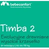 Bebe Confort Bebeconfort medinė maitinimo kėdutė Timba 2, nuo 6 mėn., iki 110 kg, balta