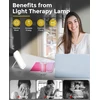 Beedove dienos šviesos terapinė LED lempa 10 000 lx su USB maitinimu