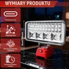 Behogan akumuliatorinis LED darbo šviestuvas, suderinamas su Einhell 18 V PXC, 54 W, 5400 lm, ZL1186-Baterija lamp-hansi