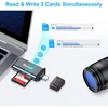Beikell atminties kortelių skaitytuvas USB-C ir USB 3.0, du lizdai, iki 5 Gb/s, B6310