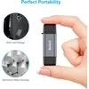 Beikell atminties kortelių skaitytuvas USB-C ir USB 3.0, du lizdai, iki 5 Gb/s, B6310