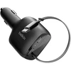 Belkin automobilinis įkroviklis USB-C 75 W su ištraukiamu 75 cm kabeliu CCC001hqBK