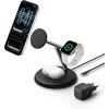 Belkin belaidė įkrovimo stotelė 3 viename su Qi2, 25 W, USB-C, WIZ050kqBK