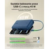 Belkin išorinė baterija 20 000 mAh 45 W su integruotu USB-C kabeliu BPB036hqBL