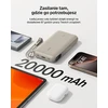 Belkin Powerbank BoostCharge 20 000 mAh su ekranu, 20 W, smėlio spalvos BPB028hqSD